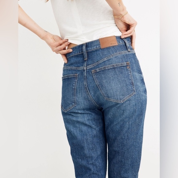 Madewell High-Rise Slim Boyjean - Picture 3 of 8